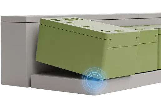 Box on base plate