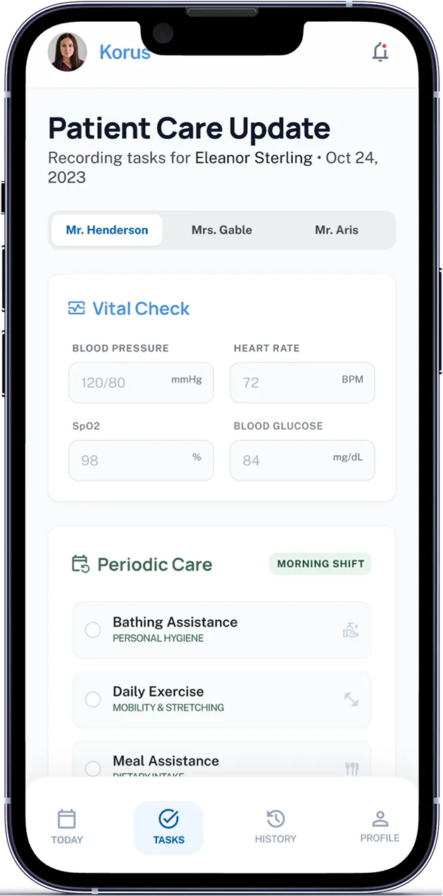 Patient care update