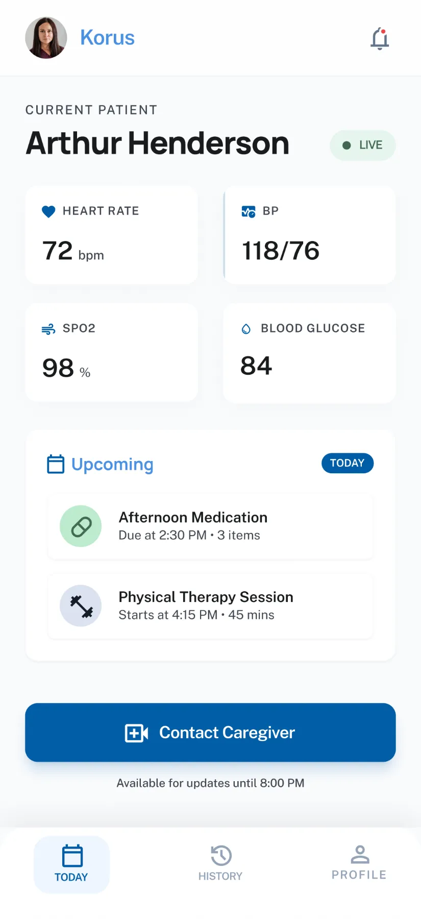 Relative app after screen 1