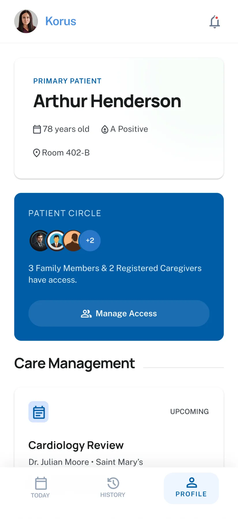 Relative app after screen 3