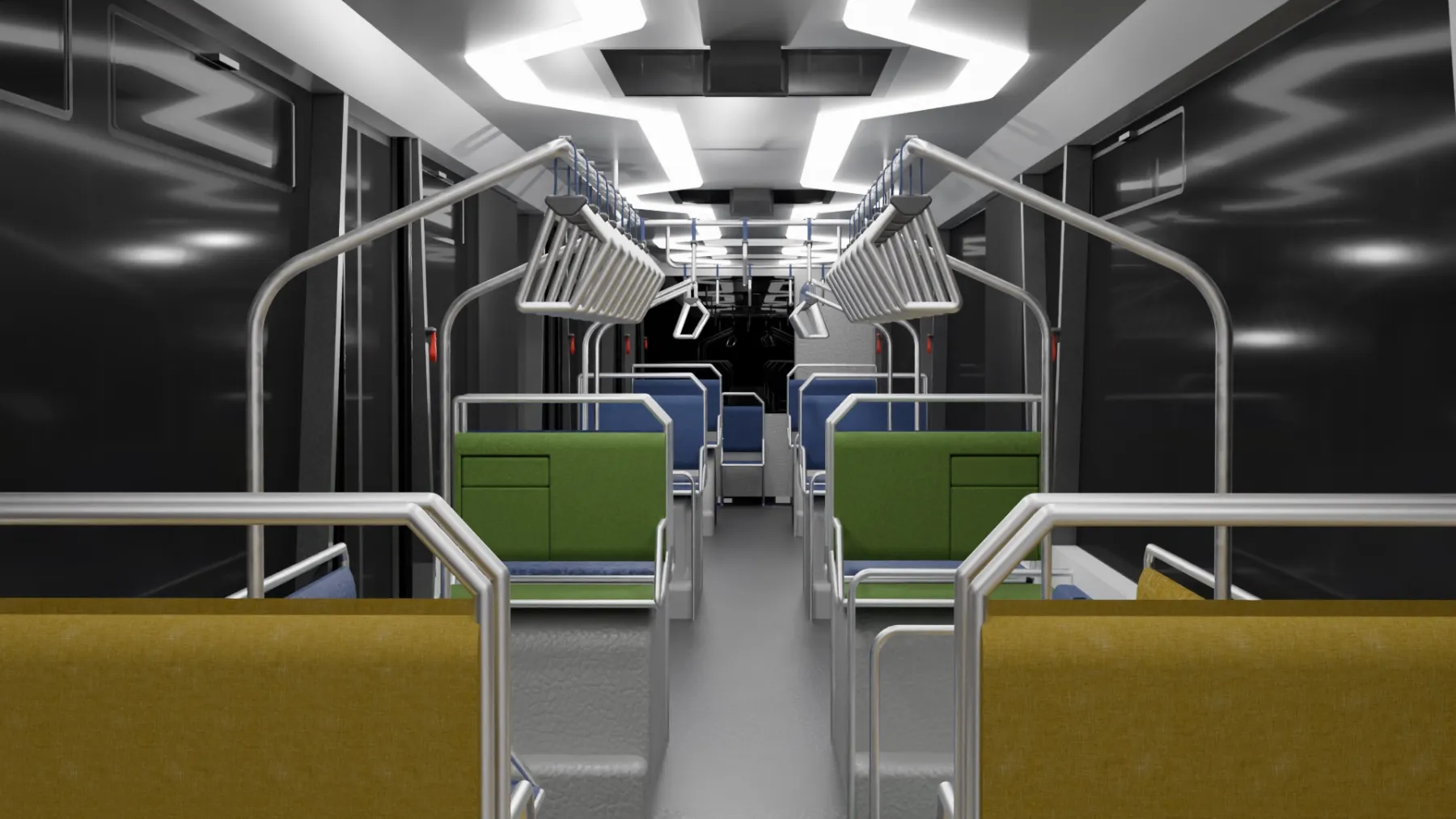 Interior from the front