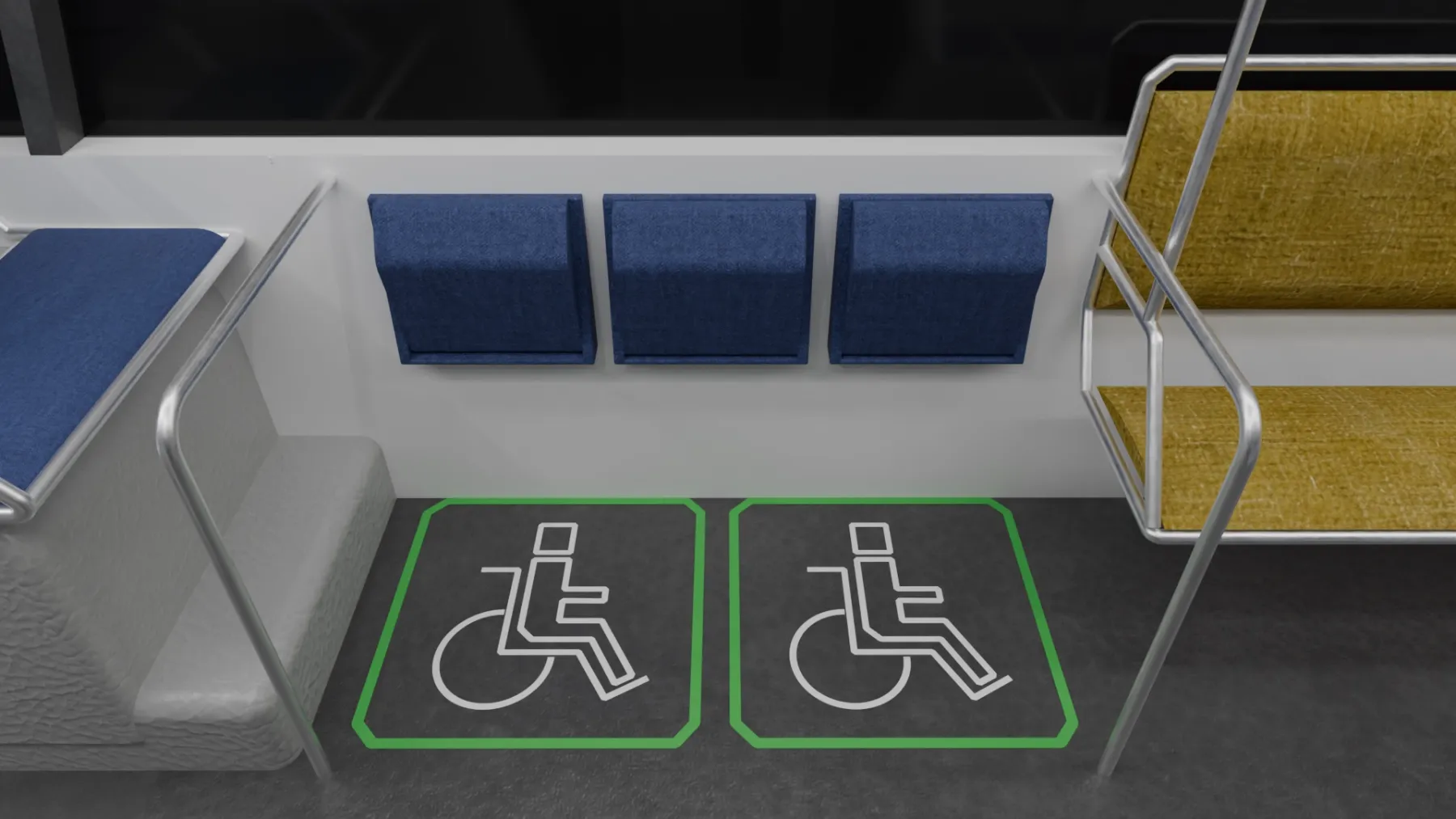 Wheelchair area