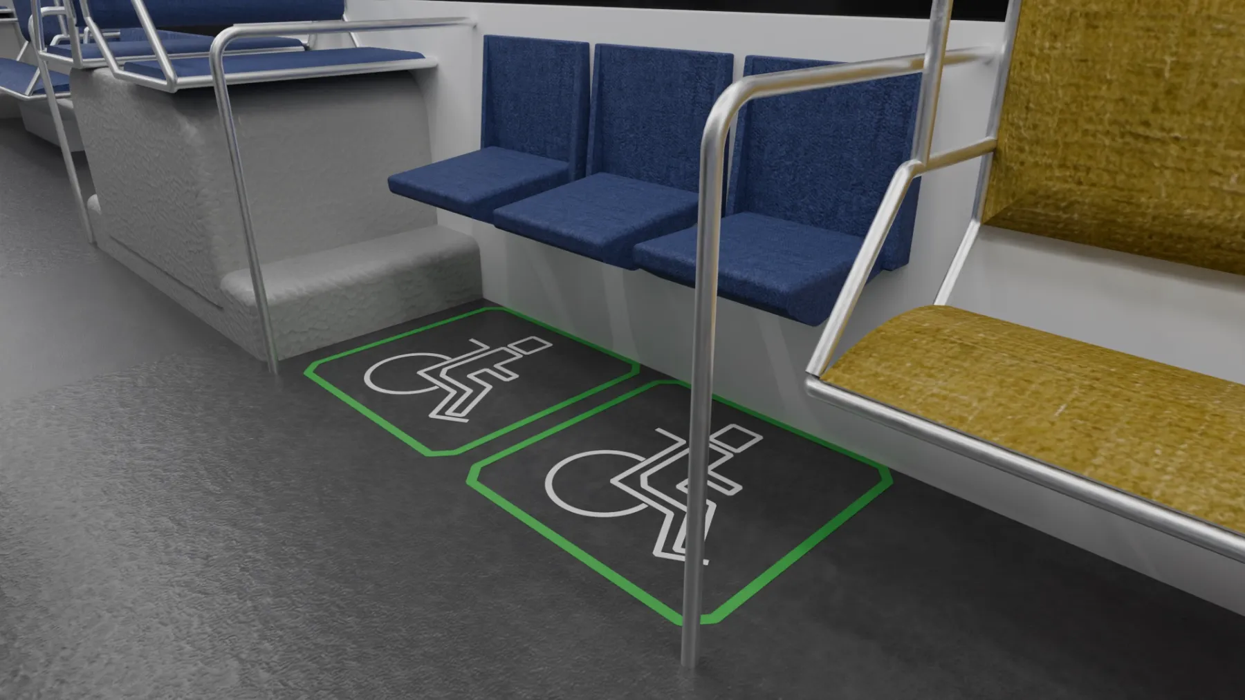 Wheelchair area