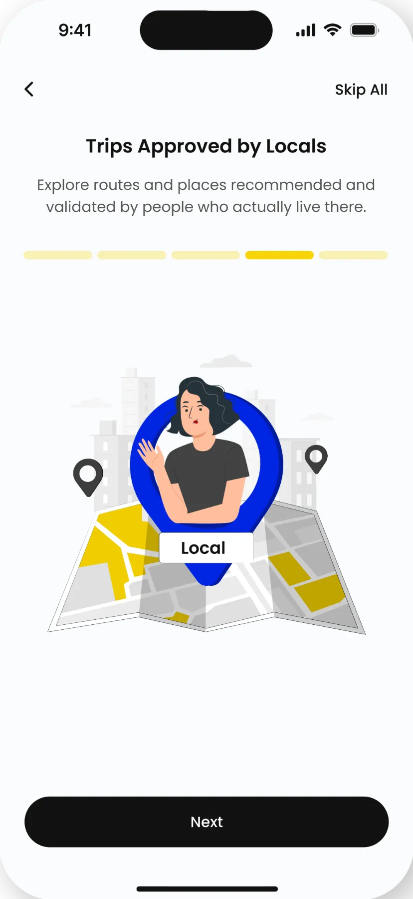 Trips approved by locals