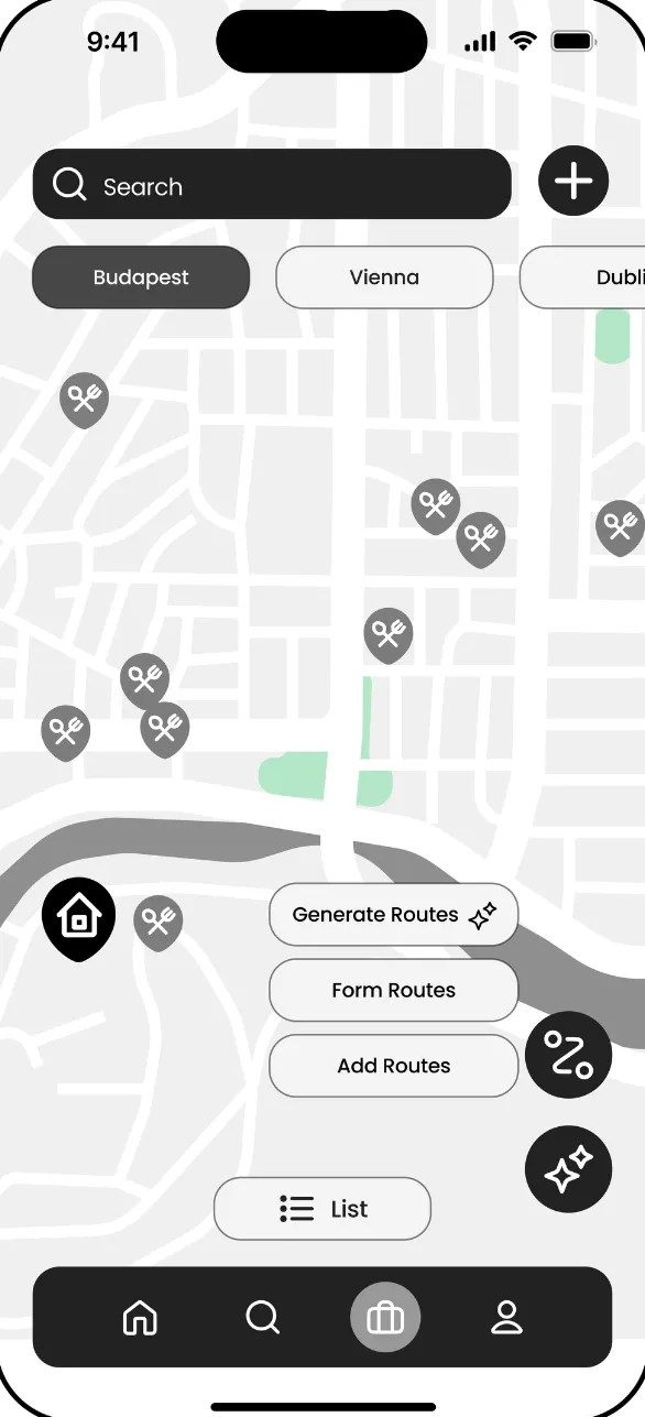 Before: Route action moved